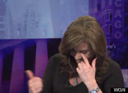 WGN Morning News' Robin Baumgarten reacts to the phrase