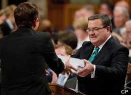 Finance Minister Jim Flaherty delivered the 2013 federal budget in the House of Commons Thursday (Adrian Wyld/CP)