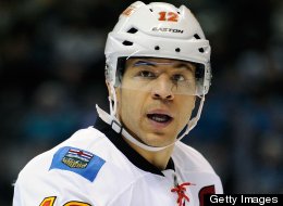 In his 16th NHL season in a Flames uniform, captain Jarome Iginla was dealt to the Pittsburgh Penguins on Wednesday for college forwards Kenneth Agostino and Ben Hanowski and Pittsburgh's first-round pick at the 2013 draft. (Getty)