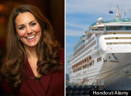 The Duchess of Cambridge, Kate Middleton, has been selected to name christen Princess Cruise's newest ship, the Royal Princess.