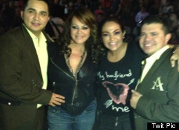 Eli Castro junto a Jenni Rivera