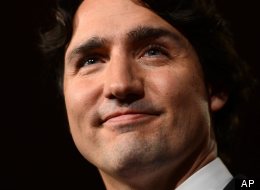 Justin Trudeau won the Liberal leadership race on Sunday, taking over 80 per cent of the vote on the first ballot. (Sean Kirkpatrick, Canadian Press)