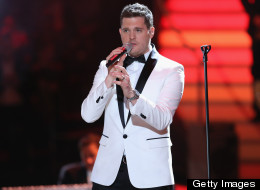 Michael Buble is currently on a world tour and travelling with his baby son.