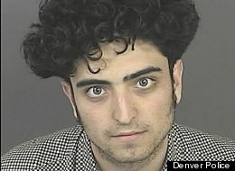 Booking photo of Joseph Rivas, 21, suspect in Big Blue Bear vandalization.