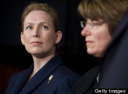 EMILY's List suggested Sens. Kirsten Gillibrand (D-N.Y.), left, and Amy Klobuchar (D-Minn.), as possible candidates for president on Thursday as part of its new