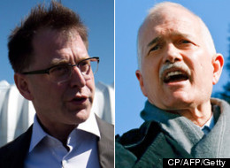 He died almost two years ago, but every day in British Columbia's election campaign Jack Layton seems to make some kind of appearance, whether it be in a stump speech, a ghost-like moment or a question, reflection or thought from a voter. (CP/AFP/Getty)