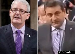 Tory MP Paul Calandra apologized to Liberal MP Marc Garneau on Monday for an insult he says crossed the line. (CP)