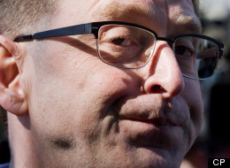 B.C. NDP Leader Adrian Dix pauses while speaking to reporters after a provincial election campaign stop at Kitsilano Beach Park in Vancouver, B.C. on May 4,. (THE CANADIAN PRESS/Darryl Dyck)