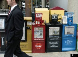 If today’s earnings report are anything to go by, Canada’s newspaper business is in serious trouble. (Photo by Louie Palu/The Globe and Mail)
