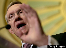 Senate Majority Leader Harry Reid criticized Republicans for their response to the IRS scandal. (Photo by Win McNamee/Getty Images)