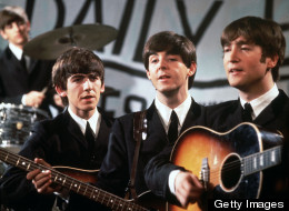 The Beatles perform in November 1963. (Photo by Getty Images)