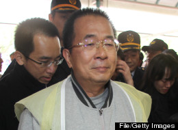 Taiwan's jailed ex-leader Chen Shui-bian tried to take his own life on Sunday night, the Justice Ministry reported. (Photo by JOHNSON LIU/AFP/Getty Images, File)