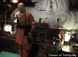 Juan Carlos Aguilar discussed Shaolin Kung fu and martial arts in several videos posted on Youtube. (Photo via Monasterio Budista Oceano de la Tranquilidad/Youtube)