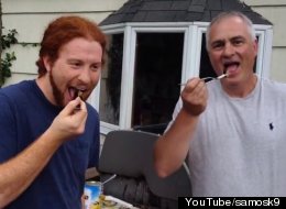 Barbecued cicadas, Caribbean-style: A video by entomologist David Moskowitz and his son shows you how to cook Brood II cicadas to perfection.