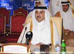 Tamim bin Hamad Al Thani, 13 avril 2011, Bahrein
