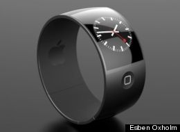Concept of an iWatch by Esben Oxholm
