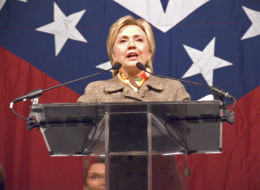 sen. hillary clinton speaks at ...