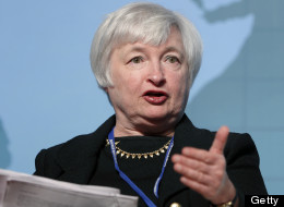 Thirty-eight House Democratic women are pressing President Barack Obama to pick Janet Yellen as Federal Reserve chair. (Kiyoshi Ota/Bloomberg via Getty Image)