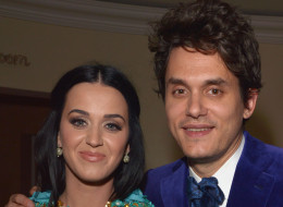 Katy Perry listens to Drake with John Mayer.