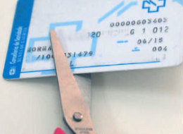 Tarjeta sanitaria de Galicia.