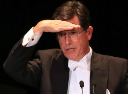 NEW YORK, NY - OCTOBER 17: Stephen Colbert attends the 68th Annual Alfred E. Smith Memorial Foundation Dinner at The Waldorf Astoria Hotel on October 17, 2013 in New York City. (Photo by Charles Norfleet/Getty Images)