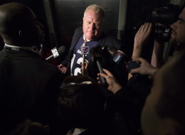 Toronto Mayor Rob Ford admitted that he may have driven after drinking alcohol, says he plans to sue four police witnesses, and stunned reporters with sexually explicit language on Thursday. (CP)