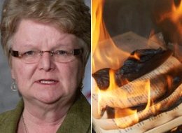 Fisheries Minister Gail Shea is hitting back at reports that invaluable scientific research was burned or discarded in the name of cost-cutting. (CP)