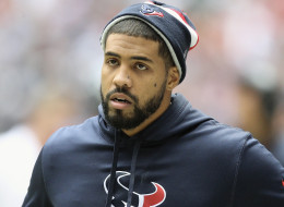 Arian Foster, #23 of the Houston Texans, seen at Reliant Stadium on Dec. 1, 2013, in Houston, Texas.
