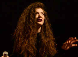 LOS ANGELES, CA - DECEMBER 08: Lorde aka. Ella Maria Lani Yelich-O'Connor performs during The 24th Annual KROQ Almost Acoustic Christmas at The Shrine Auditorium on December 8, 2013 in Los Angeles, California. (Photo by C Flanigan/WireImage)