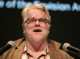 Actor Philip Seymour Hoffman appears onstage at the 2013 Envision Awards presented by the Museum of the Moving Image, on Tuesday, June 11, 2013 in New York. (Photo by Andy Kropa/Invision/AP)