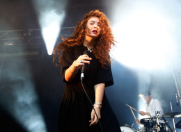 SYDNEY, AUSTRALIA - FEBRUARY 02: Lorde performs live on stage during the Laneway Festival on February 2, 2014 in Sydney, Australia. (Photo by Zak Kaczmarek/Getty Images)