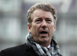 WASHINGTON, DC - JANUARY 09: U.S. Sen. Rand Paul (R-KY) speaks to members of the media after an East Room event that President Barack Obama announced San Antonio, Philadelphia, Los Angeles, Southeastern Kentucky, and the Choctaw Nation of Oklahoma as 'Promise Zones' January 9, 2014 at the White House in Washington, DC. President Obama announced the five areas as his administration's first five 'Promise Zones' to help the local communities to combat poverty. (Photo by Alex Wong/Getty Images)