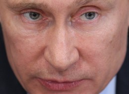 Russian President Vladimir Putin speaks during a meeting with ministers from the Federal Financial Monitoring Service (Rosfinmonitoring) to discuss the fight against money laundering on March 4, 2014 in Moscow, Russia. (Sasha Mordovets/Getty Images)