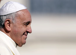 Pope Francis holds his weekly general audience on March 5, 2014 at St. Peter's Square in Vatican City.