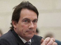 Quebecor Media Inc. CEO Pierre Karl Peladeau is shown in Ottawa, Thursday October 20, 2011. Peladeau is stepping aside as president and chief executive of Quebecor Inc. and Quebecor Media Inc., but will remain with the companies and oversee corporate strategy. (THE CANADIAN PRESS/Adrian Wyld)