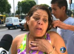 Mujer es asaltada ante cámaras de TV en Brasil mientras se estaba quejando sobre la falta de presencia policiaca