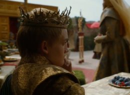 Joffrey contemplates on 'Game Of Thrones.'