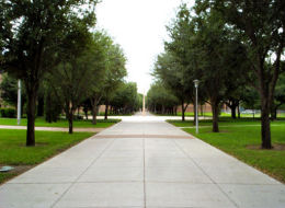 The University of Texas-Pan American campus.