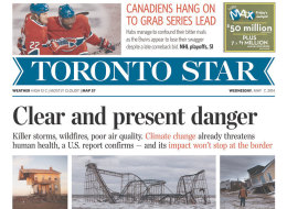 Reporters at Canada’s largest-circulation daily newspaper held a “byline strike” on Wednesday to protest the hiring of digital editors who are to be paid than editors who work on the paper edition.