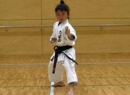 Mahiro, la niña sensación del karate