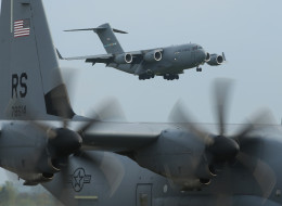U.S. Air Force planes. (Photo by Sean Gallup/Getty Images)