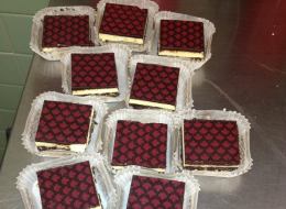 Maple leaf-branded Nanaimo bars are among the offerings at Canadian Sweets and Treats in Washington, D.C.