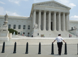The Supreme Court has a buffer zone. But it does not think abortion clinics should have the same privilege. (Photo by Chip Somodevilla/Getty Images)
