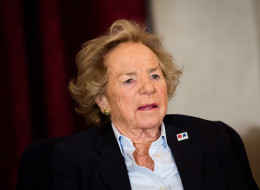 Ethel Kennedy on November 21, 2013 in Washington, DC. (Photo by Drew Angerer/Getty Images)