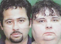 Ramon Barreto (left) and Janet Barreto (right) are accused of illegally adopting and torturing children