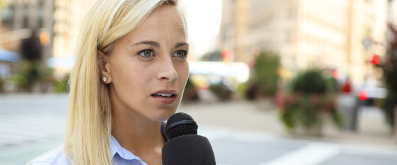 FEMALE JOURNALIST