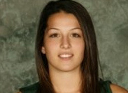 Megan Mahoney in her team photo from Wagner College. 