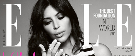 KIM KARDASHIAN ELLE UK