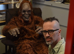 Todd Disotell gets caught doing Bigfoot's nails.