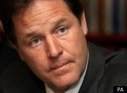 Nick Clegg's Absence From Cameron's EU Veto Statement Was Mocked By Labour MPs
